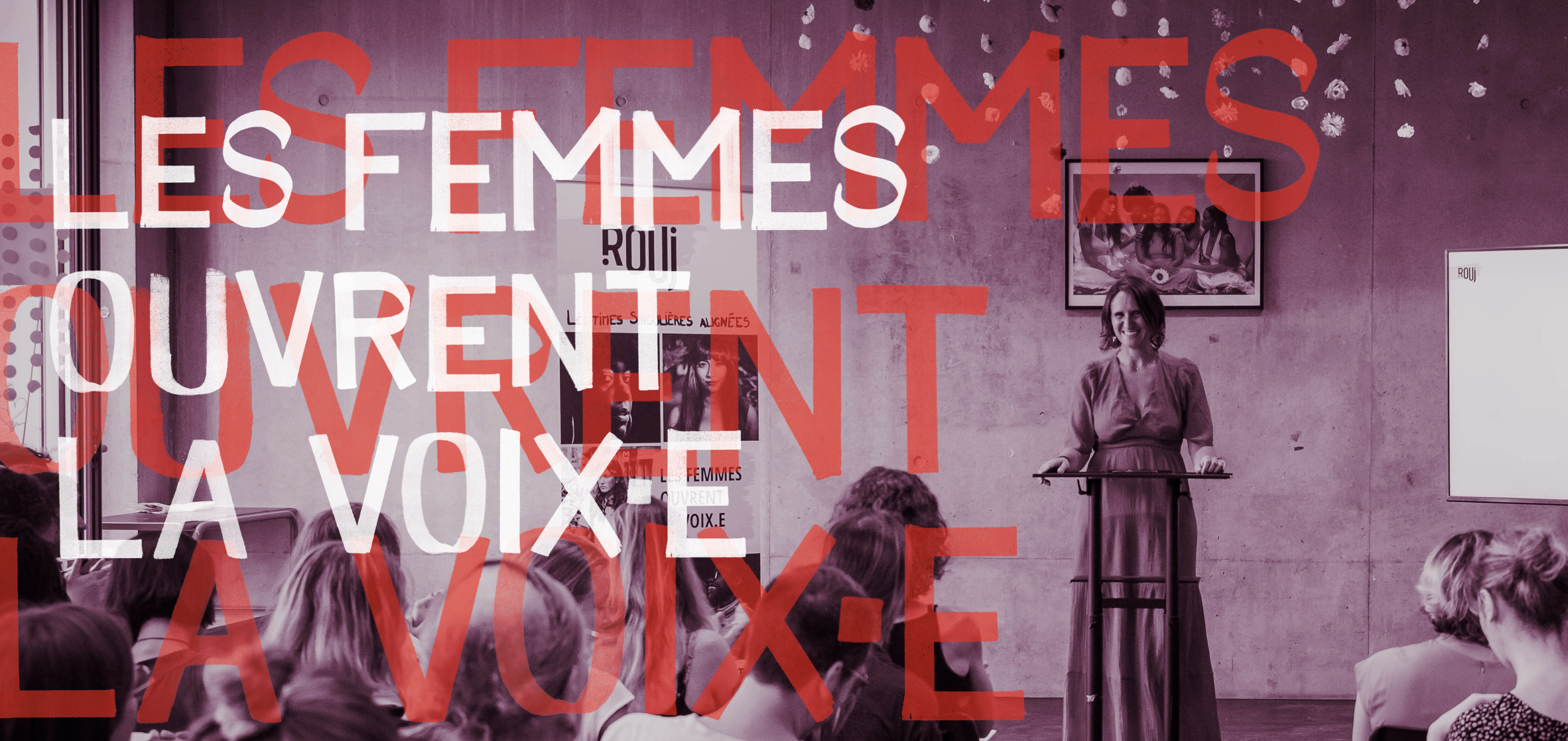 Les femmes ouvrent la voix.e